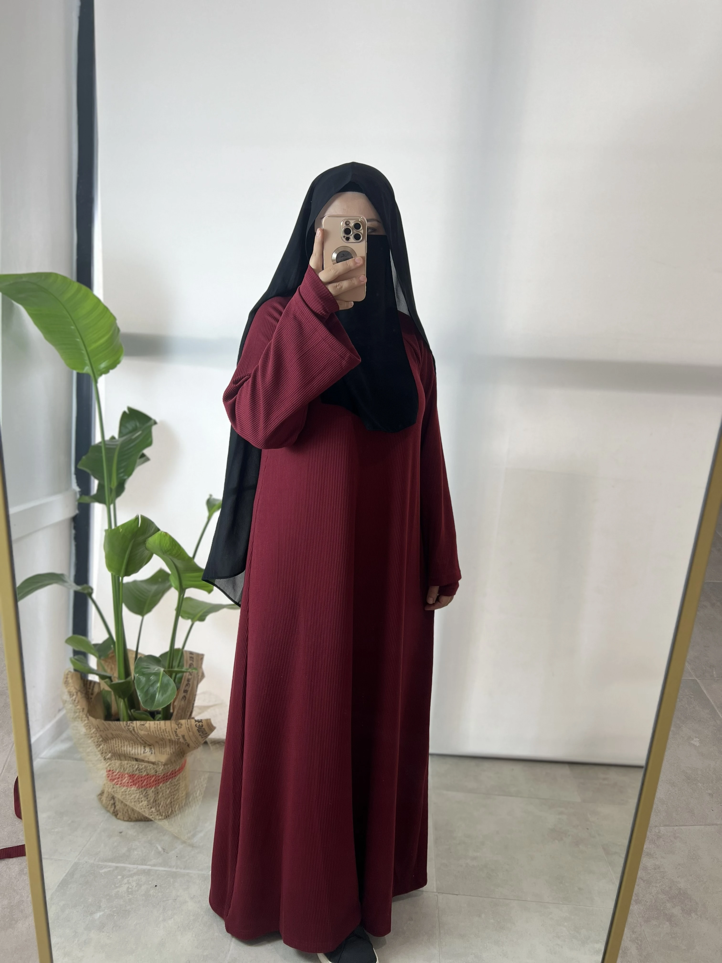 KIŞLIK TRİKO KLOŞ ELBİSE (KOLLUK HEDİYELİ)