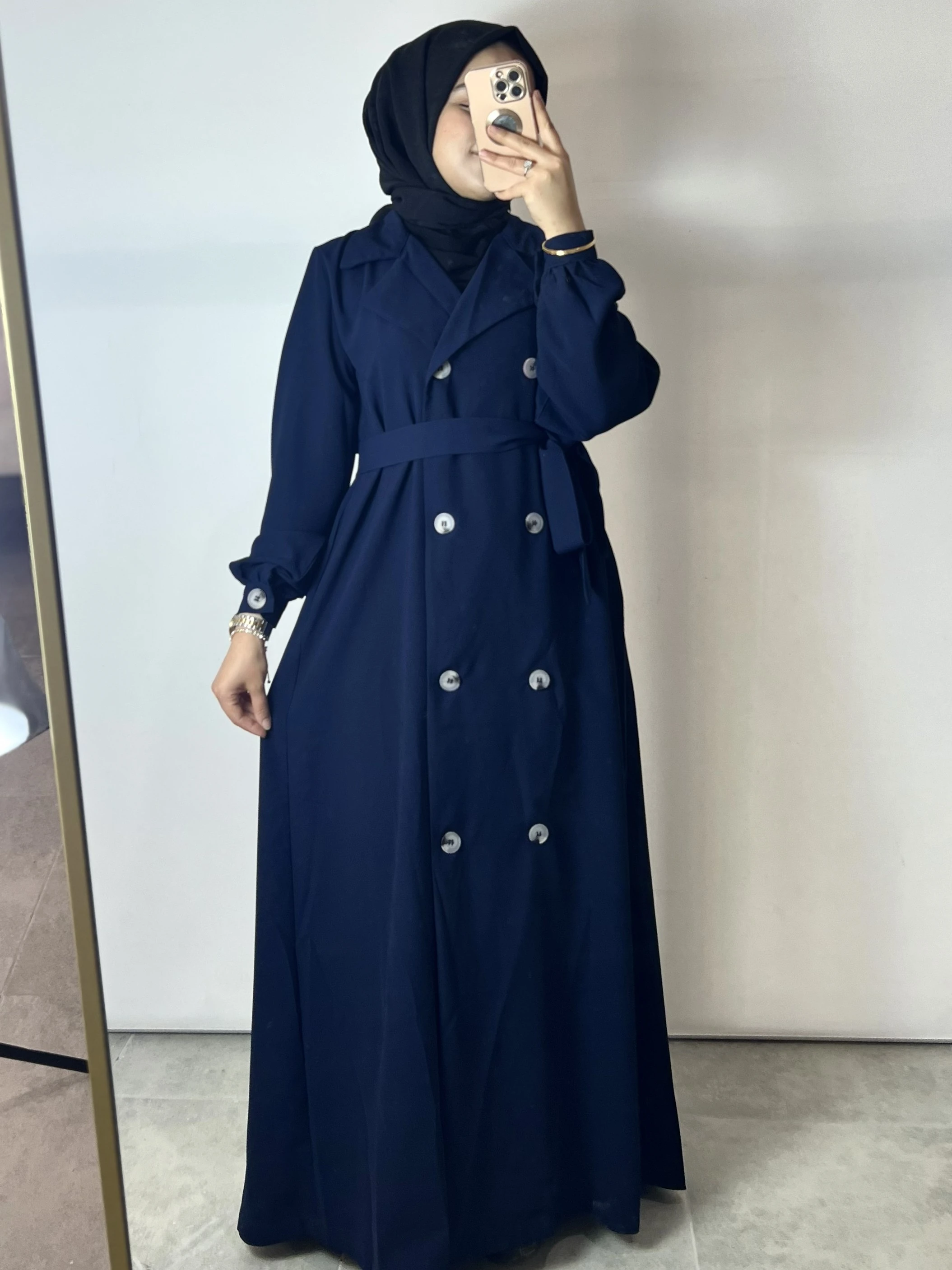 DÜĞMELİ TRENÇ FERACE