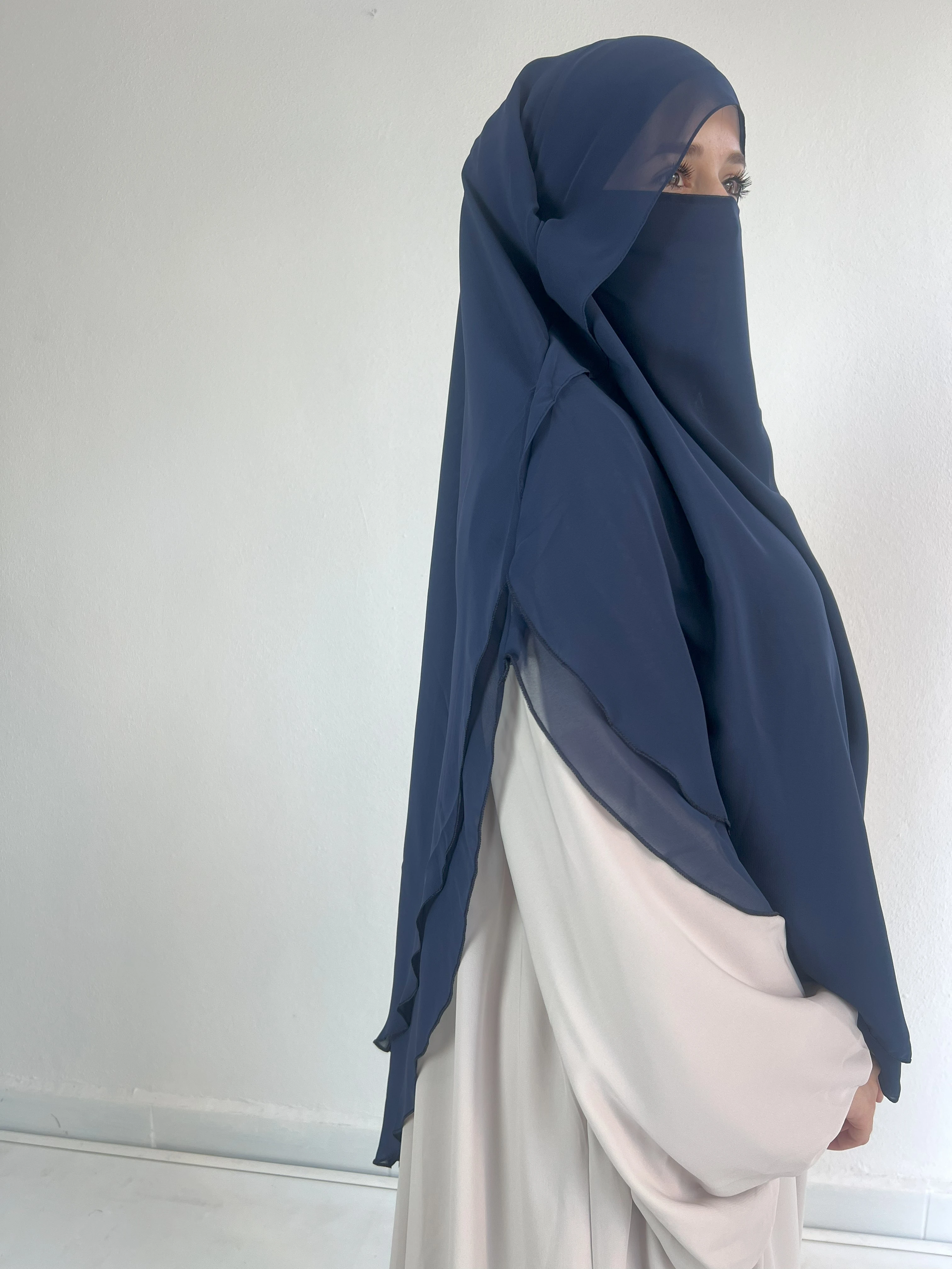 GÖLGELİ ŞİFON SUFLE\KHİMAR