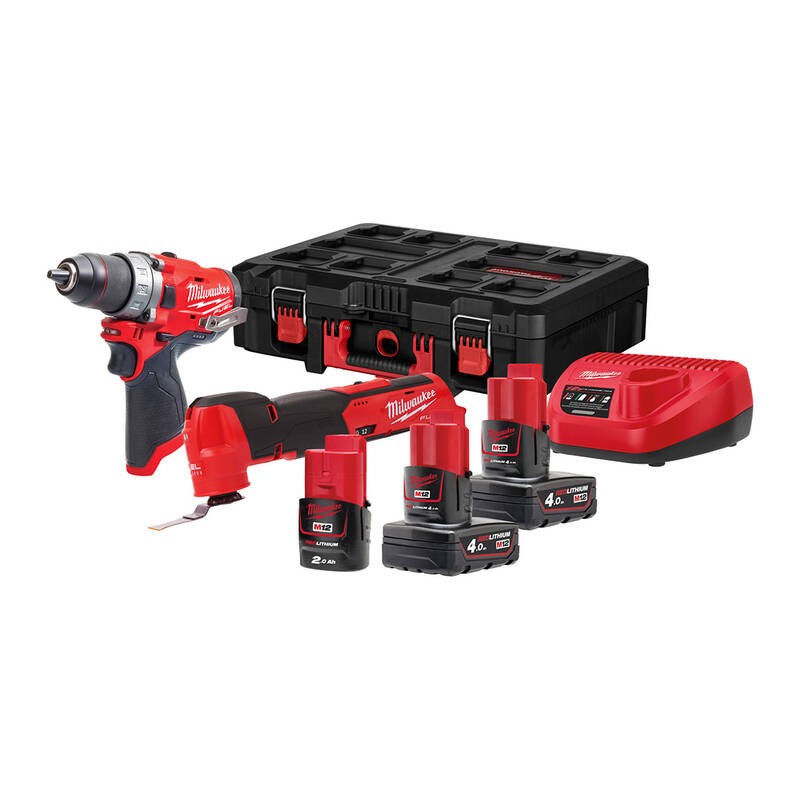 Milwaukee M12 FPP2AX-423P Akülü Set