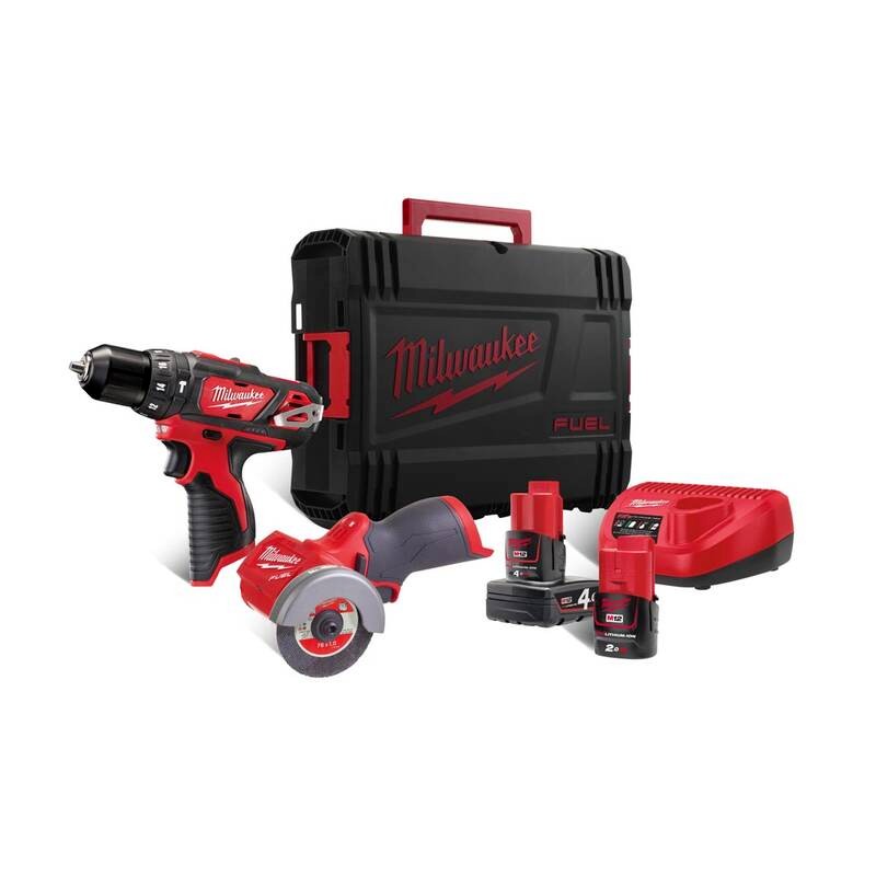 Milwaukee M12 FPP2C-422X Fuel Akülü Set