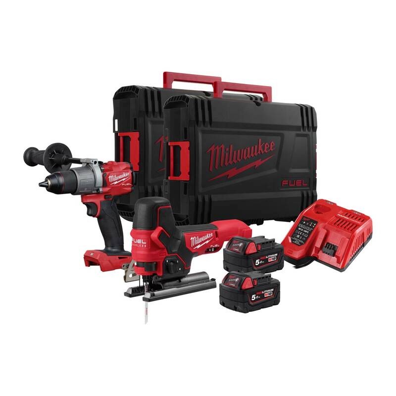 Milwaukee M18 FPP2AA2-502X M18 Fuel 2'li Set