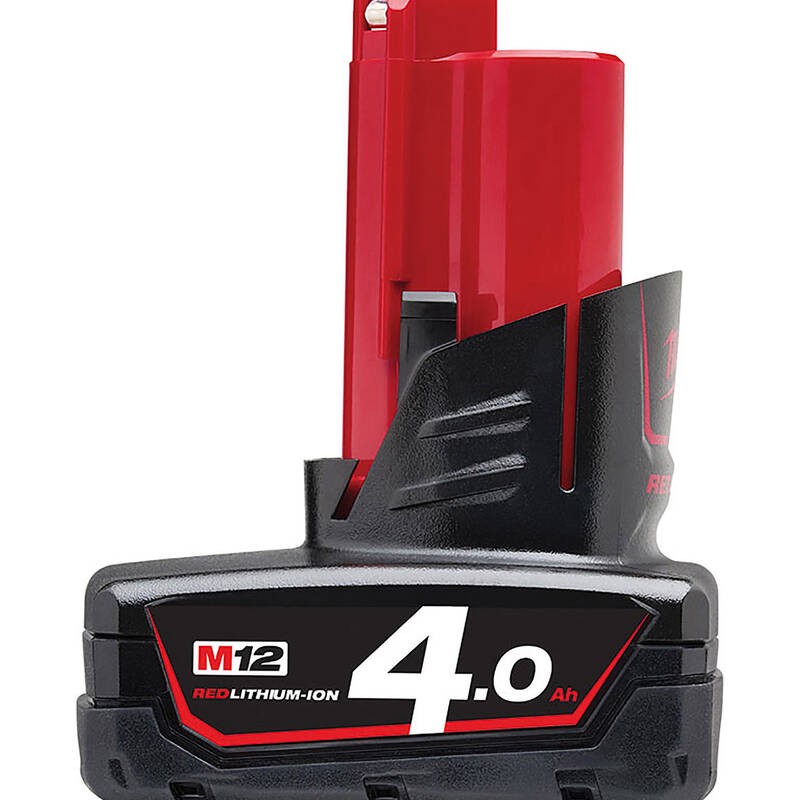 Milwaukee M12B4 Redlithium-Ion 12V 4,0Ah Akü