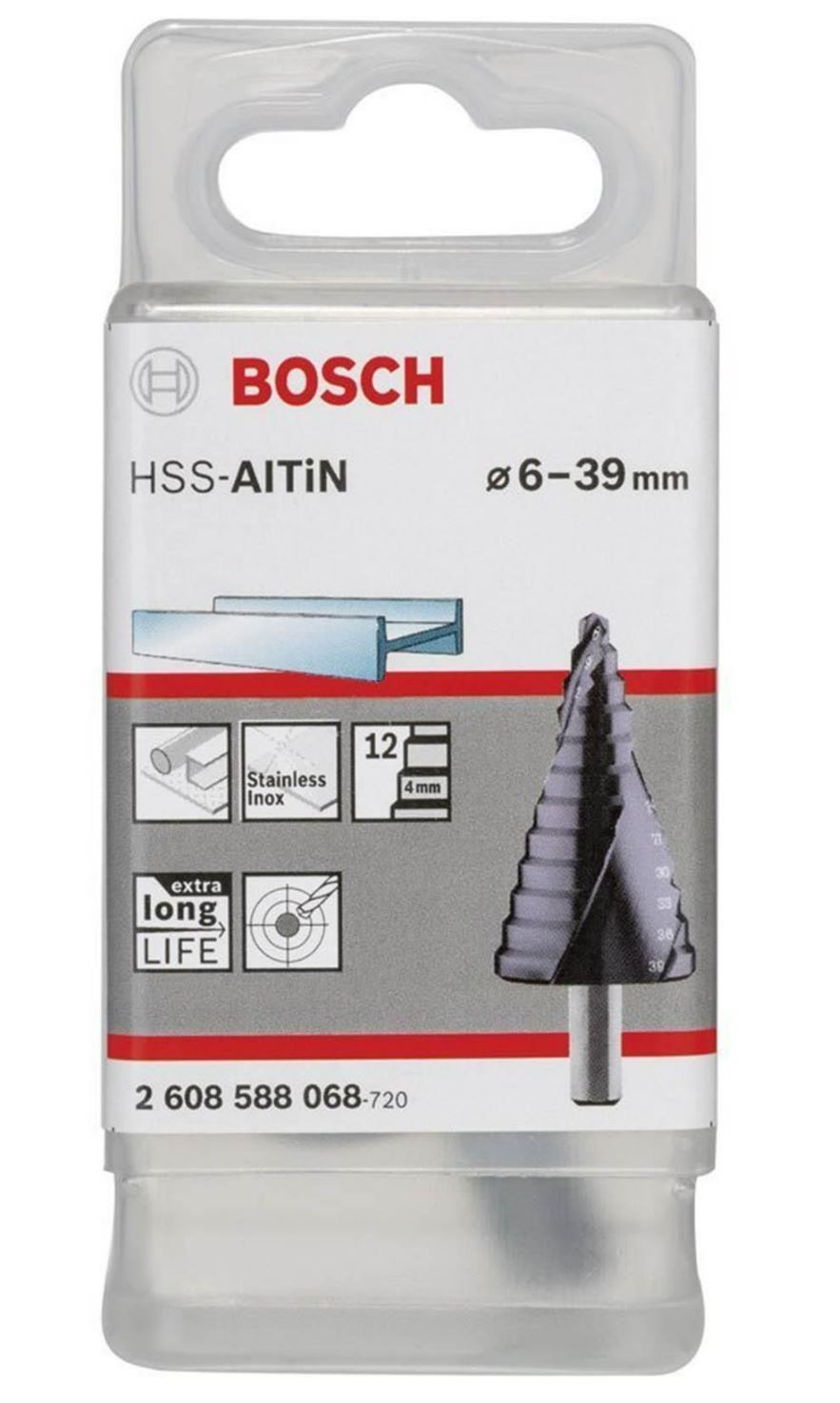 Bosch HSS-Altın 12 Kademeli Matkap Ucu 6-39 mm - 2608588068