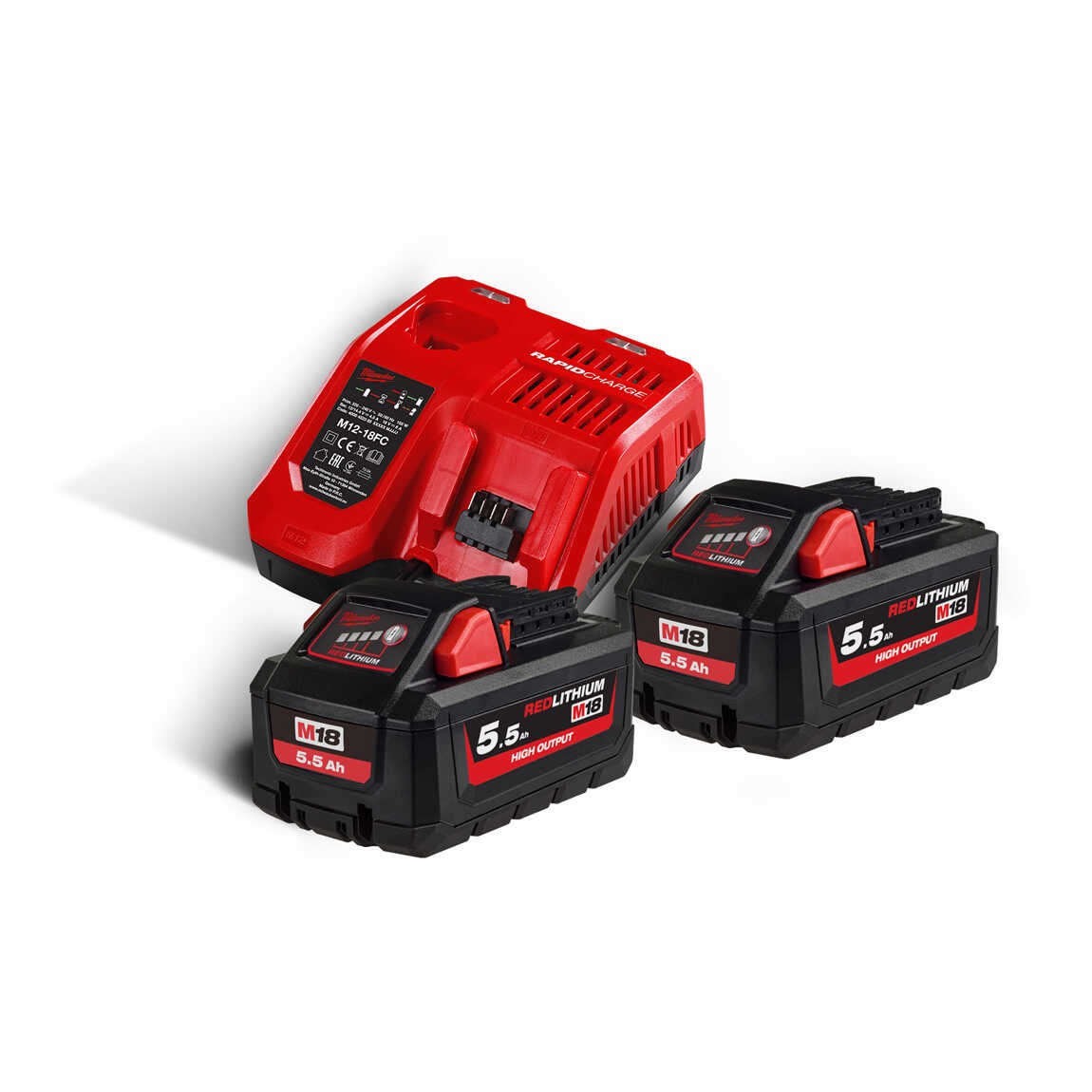 M18 HNRG-552 Akü+Şarj Cihazı Paket