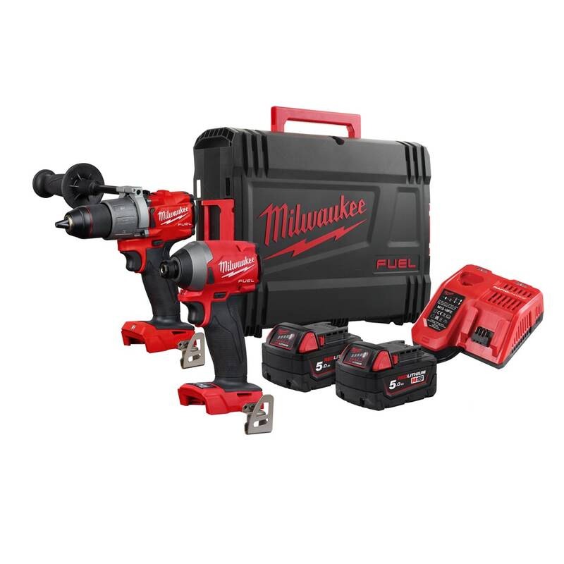 Milwaukee M18 FPP2A2-502X Fuel İkilı Set