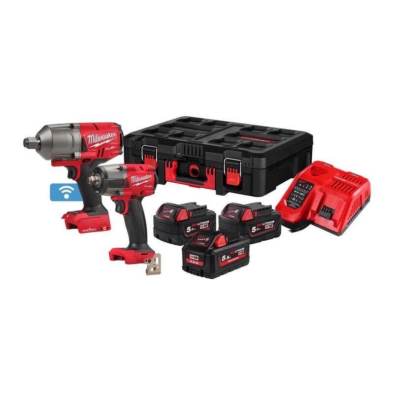 Milwaukee M18 FPP2AS-553P M18 Fuel İkilı Set