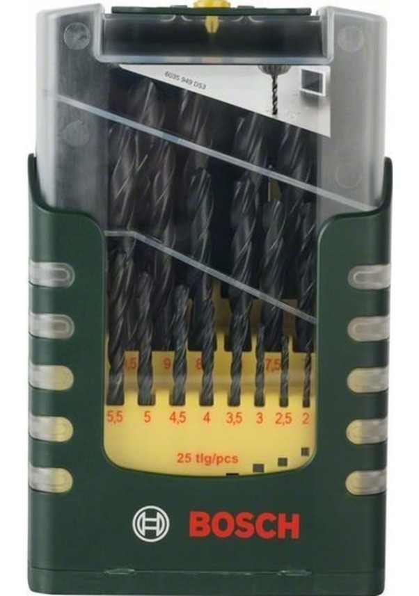 Bosch 25 Parçalı HSS-R Metal Delme Ucu Seti