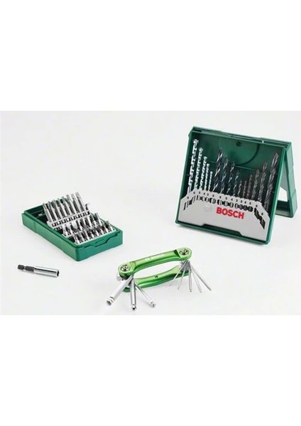 Bosch X-Line 15 Parça Delme ve 25 Parça Vidalama Seti + Alyan