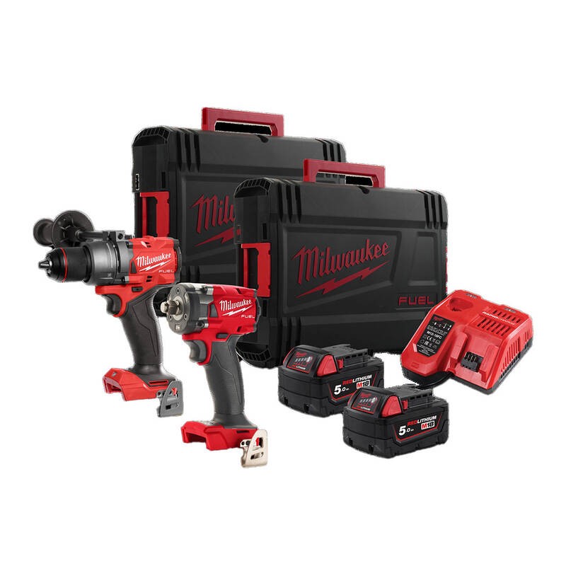 Milwaukee M18 FPP2B3-502XEU Akülü Set (M18FPD3-FIW2F)