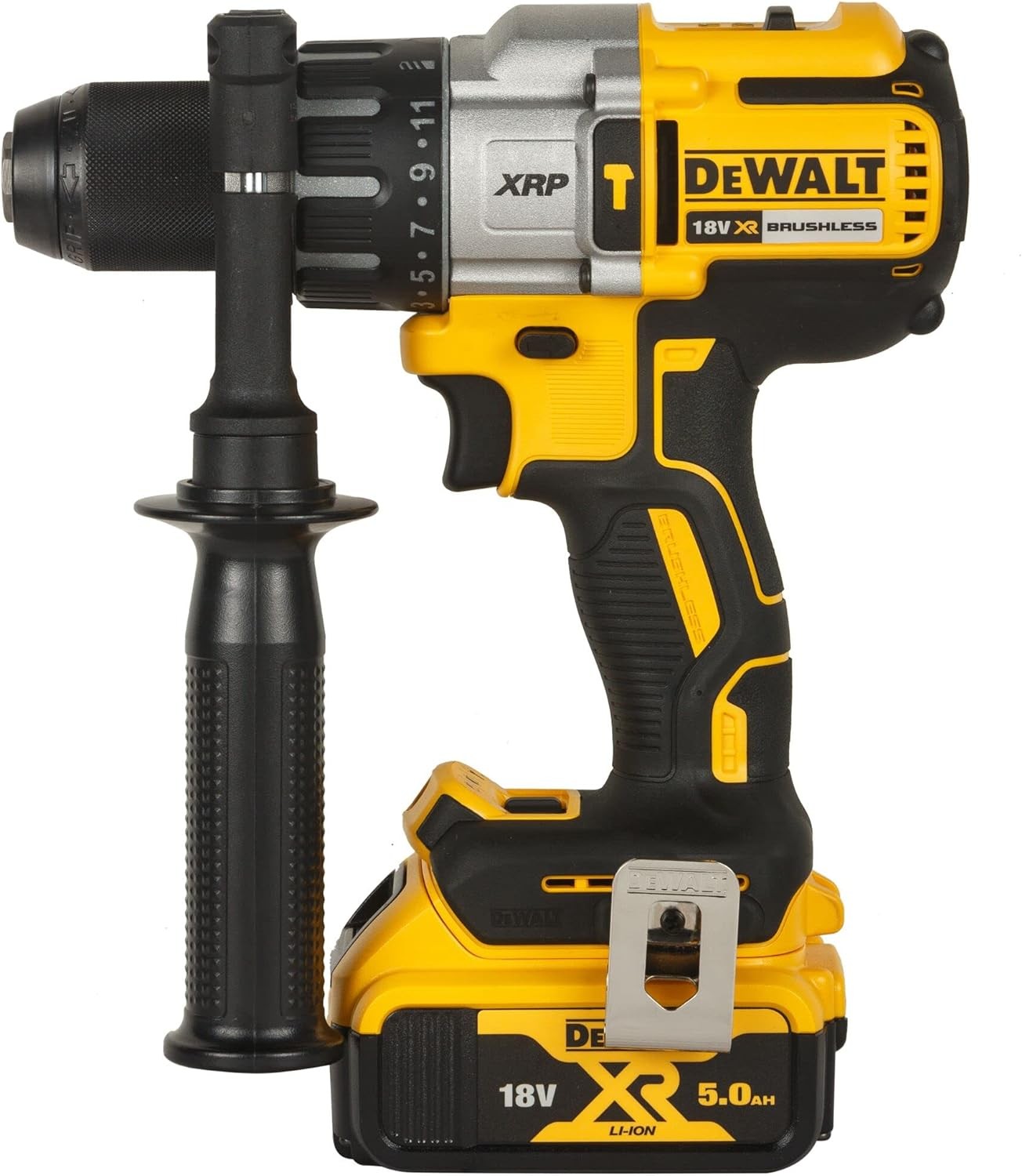 Dewalt Dcd996P2/Qw Çift Akülü Kömürsüz Profesyonel Darbeli Matkap 18 Volt / 5.0 Ah Li/Ion