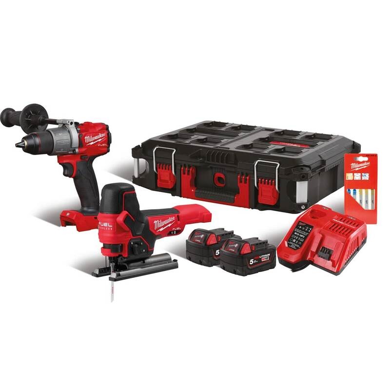 Milwaukee M18 FPP2F2-502P 2'li Set