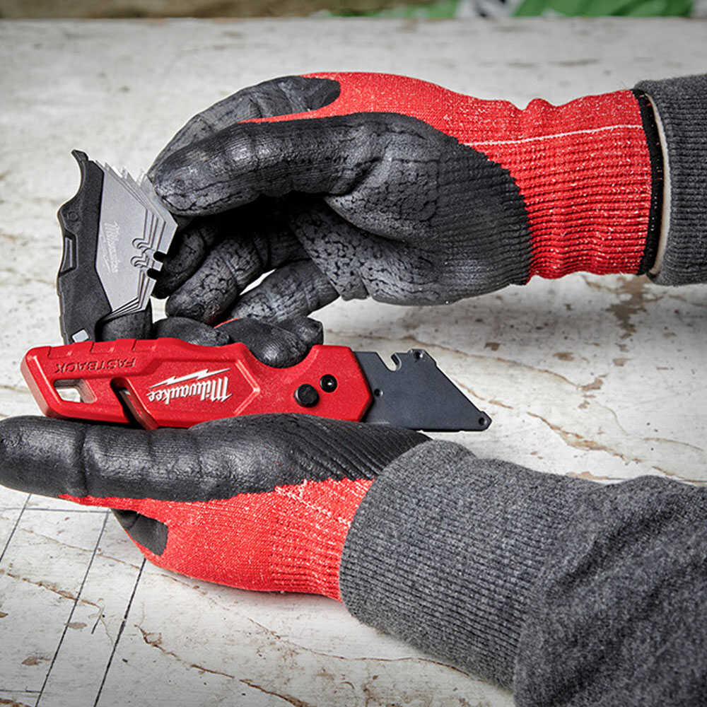 FASTBACK™ Çevirmeli Maket Bıçağı - Muhafazalı