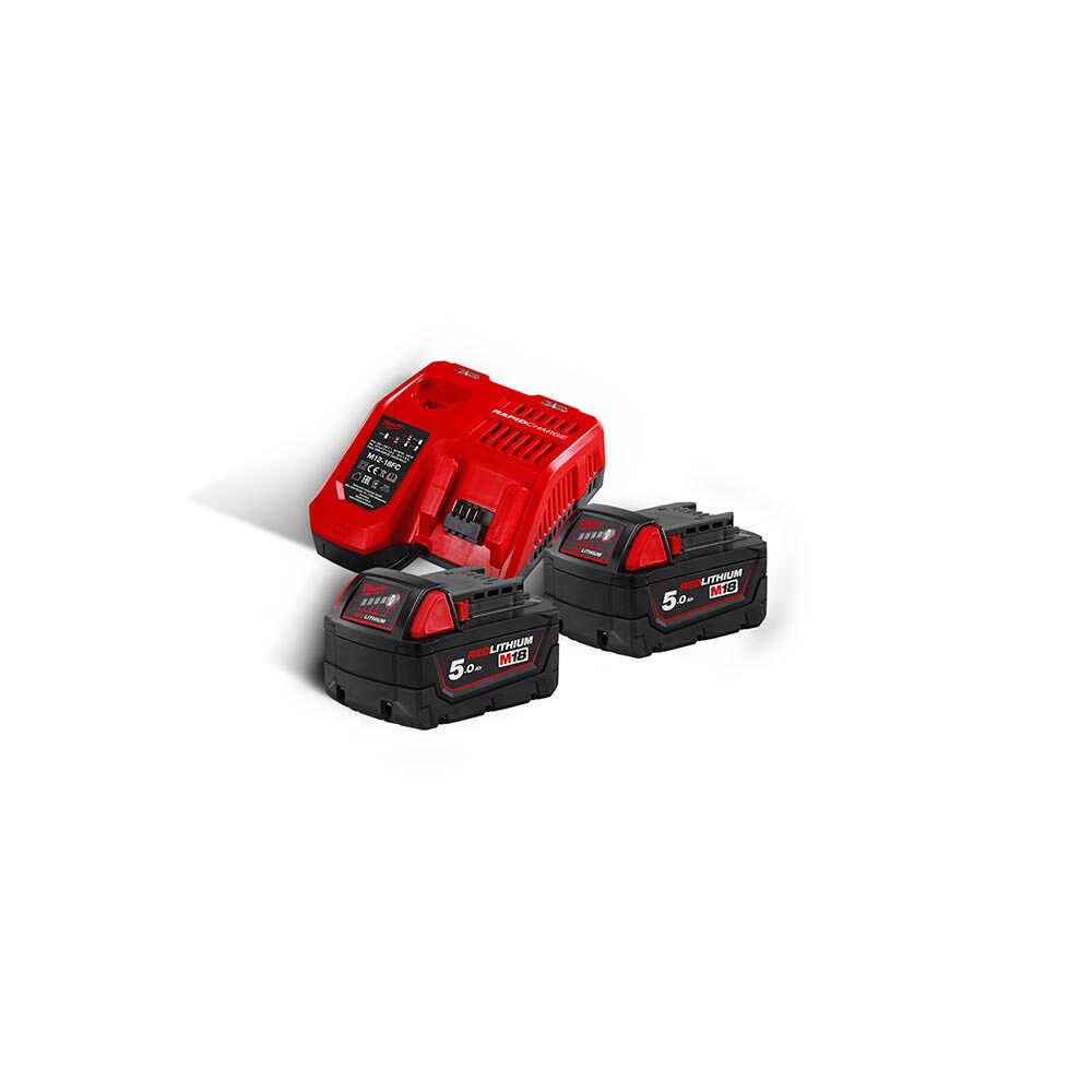 M18 NRG-502 Akü + Şarj Cihazı Paket