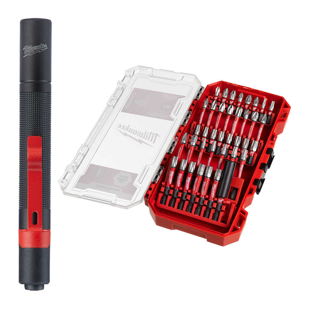 Milwaukee Bits Uç Set 39 Parça + Led Fener 4932498608
