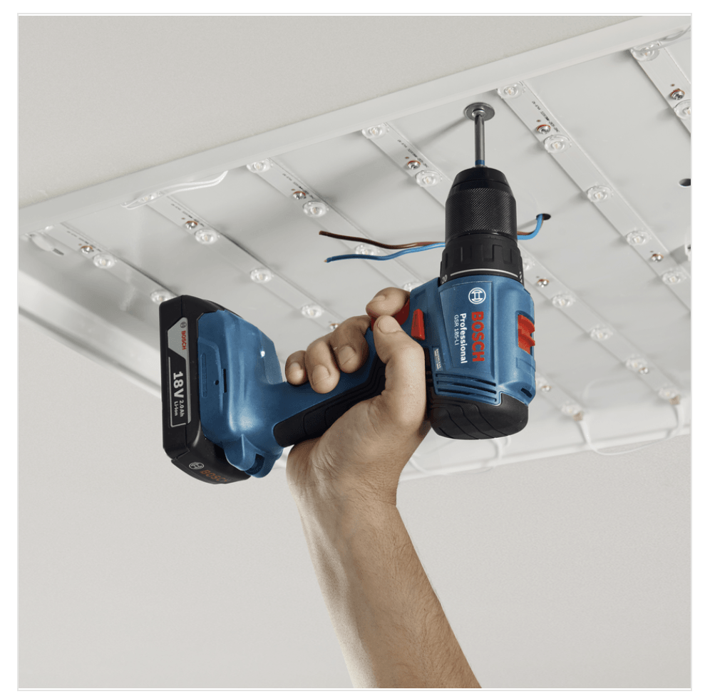 Bosch Akülü Delme/Vidalama Makinesi GSR 185-LI Çift Akülü 2x2.0Ah