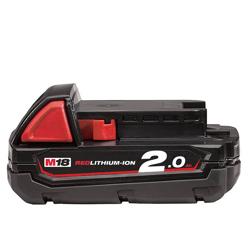 Milwaukee M18B2 REDLITHIUM-ION 18V 2,0Ah Akü