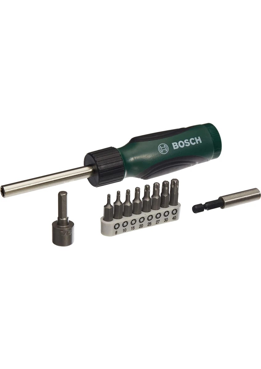 Bosch 2607019504 46 Parça Cırcırlı Tornavida Seti