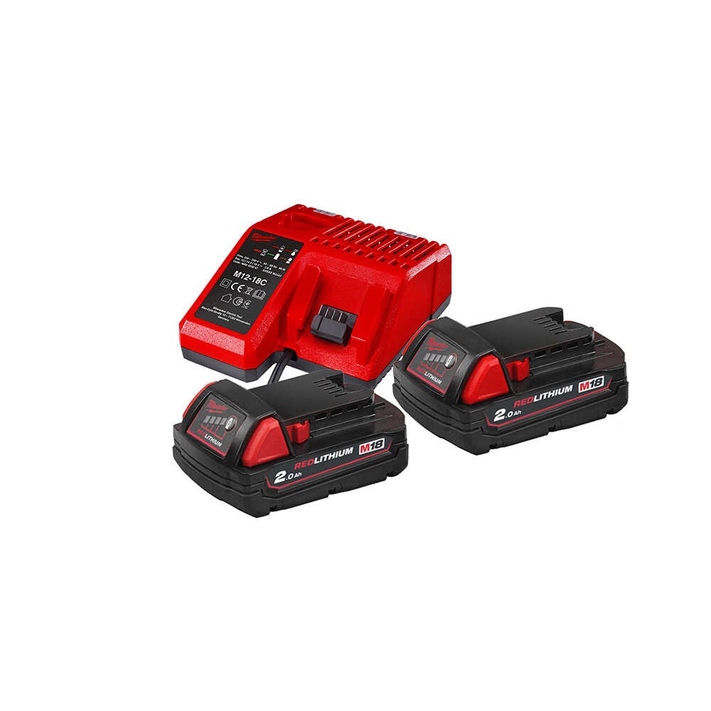 M18 NRG-202 Akü + Şarj Cihazı Paket