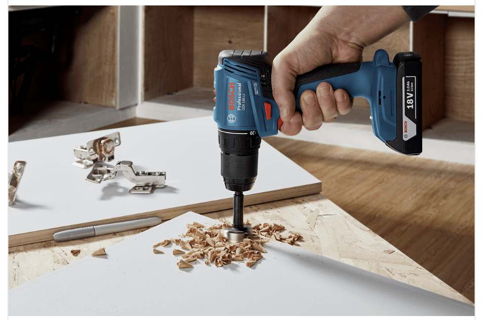 Bosch Akülü Delme/Vidalama Makinesi GSR 185-LI Çift Akülü 2x2.0Ah