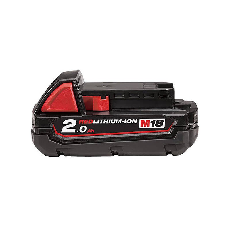 Milwaukee M18B2 REDLITHIUM-ION 18V 2,0Ah Akü