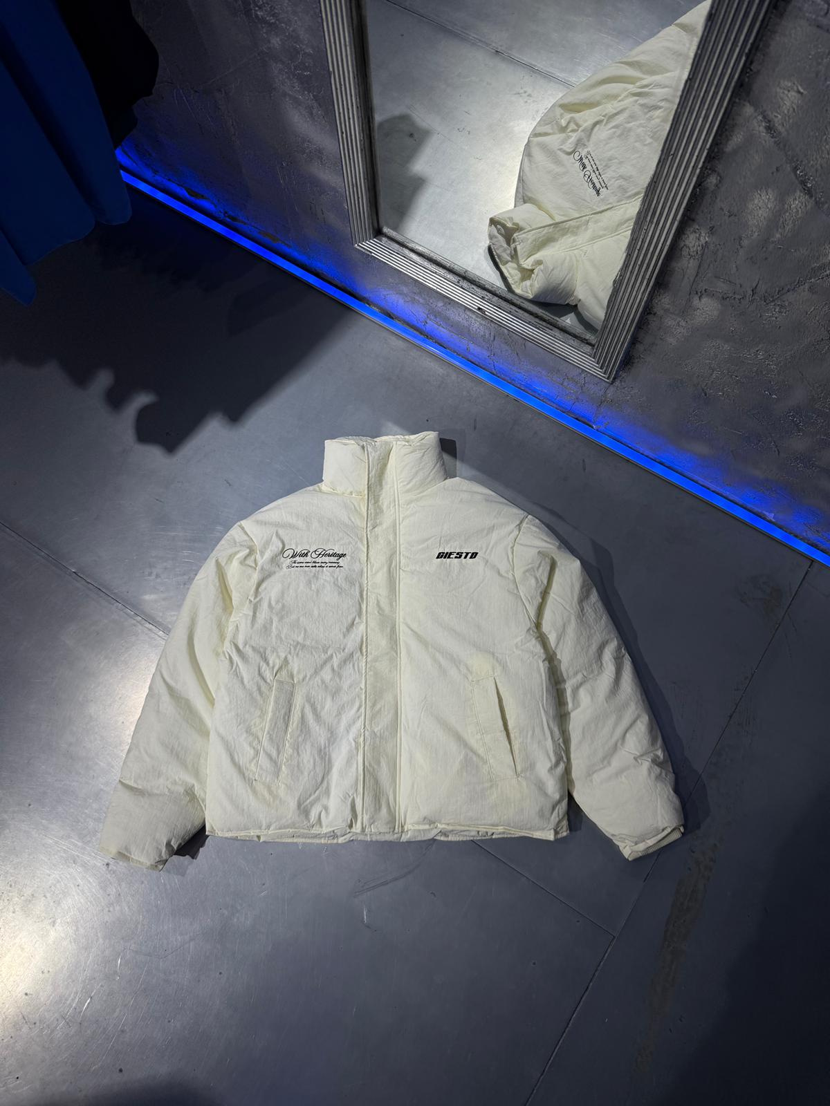 Legacy 1984 Oversize Ekru Şişme Mont