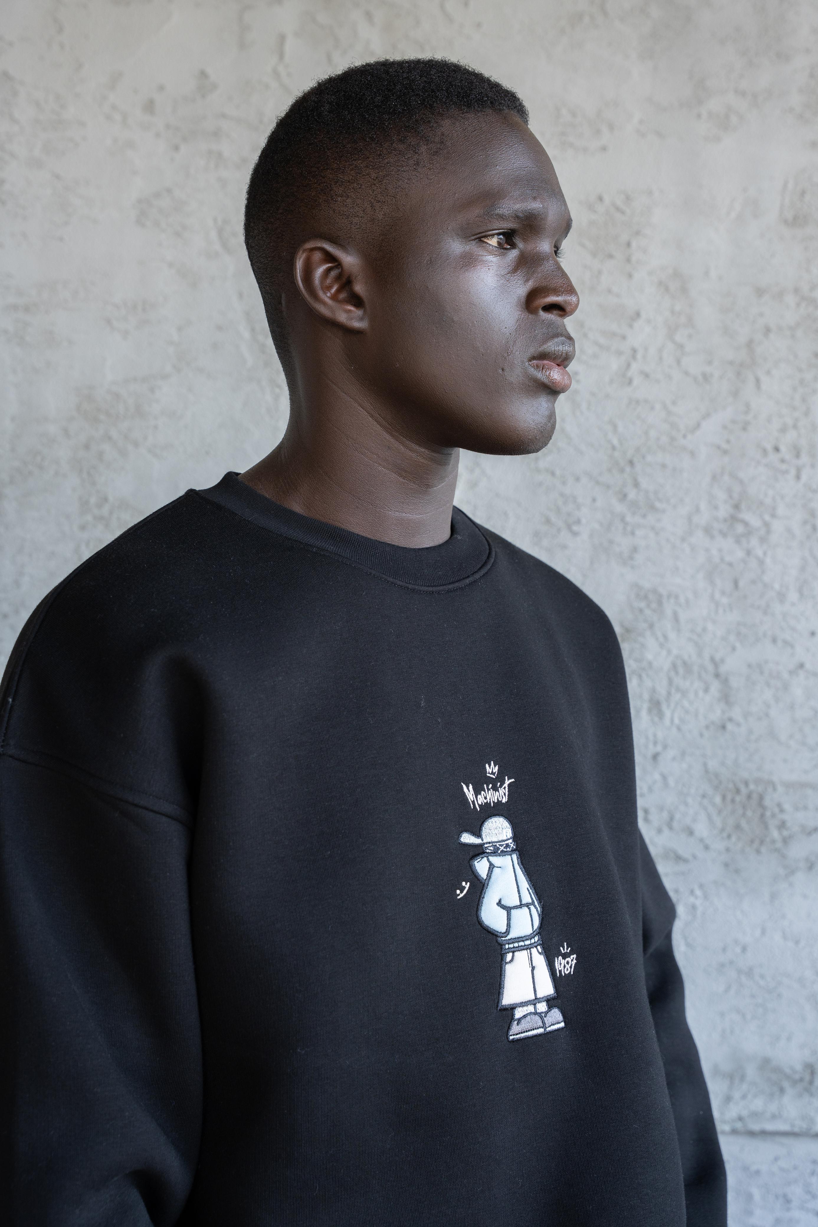 Mascot Emroidered Şardonlu Sweatshirt