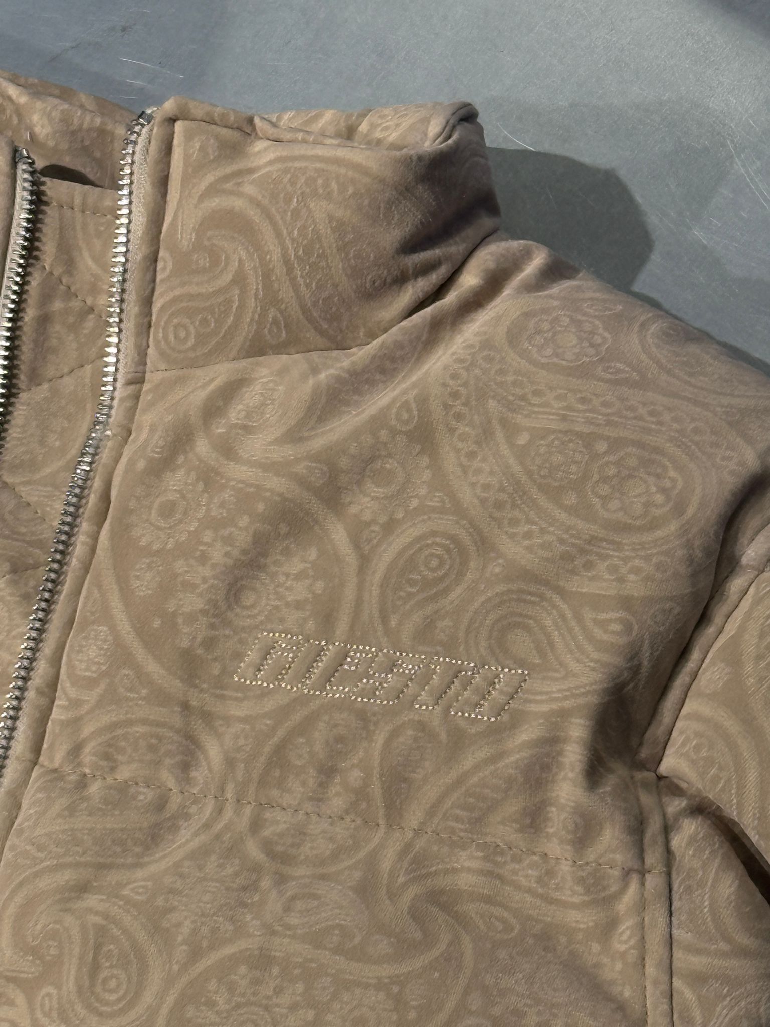 Giesto Şişme Mont Bandana Desenli