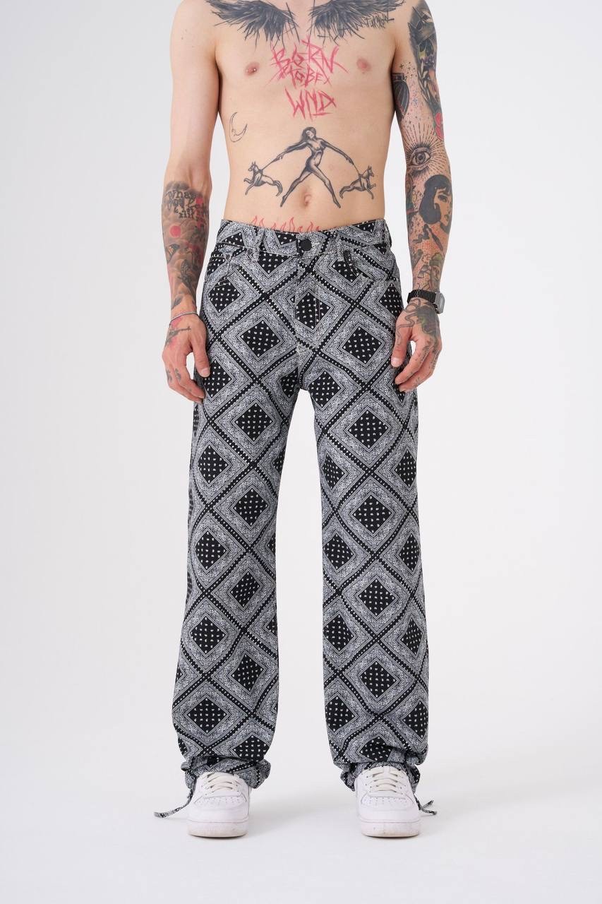Baggy Java Printed Pantolon 