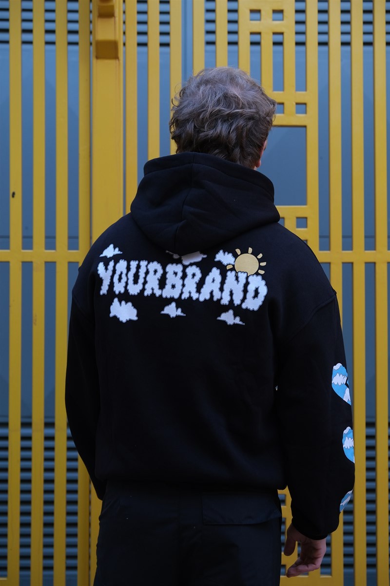 Yourbrand Zip 3 iplik Şardonlu Siyah