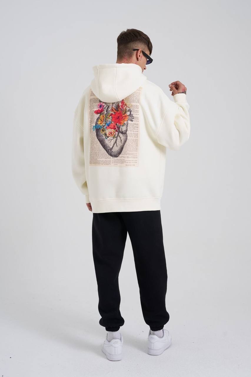 Heart Of Glass Şardonlu Hoodie