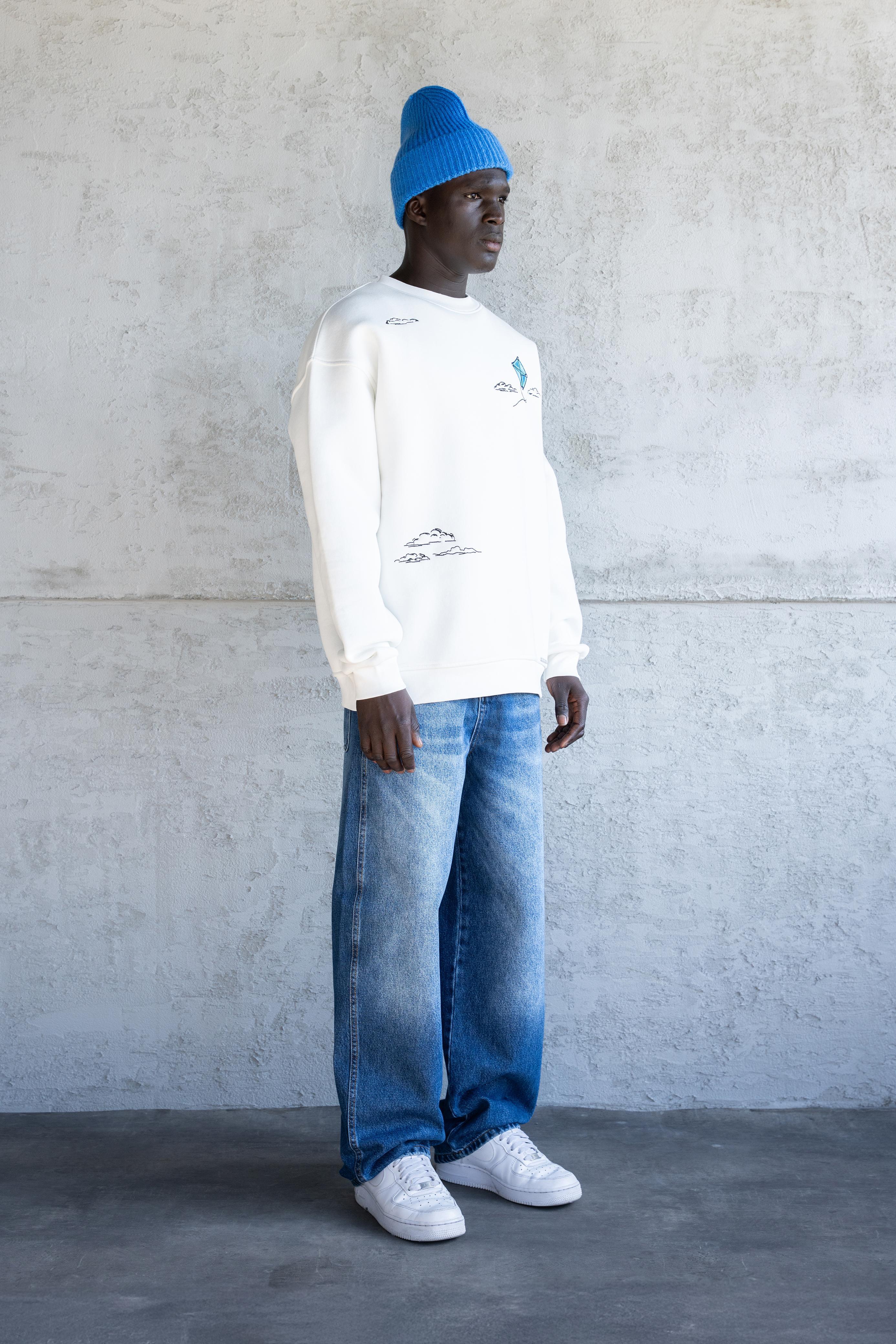 Kite Embroidered Sweatshirt