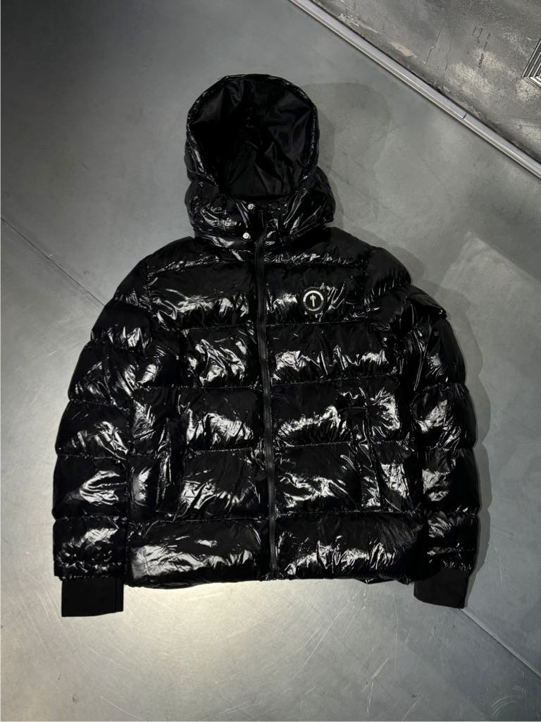 Trapstar Black Gloss Puffer Jacket