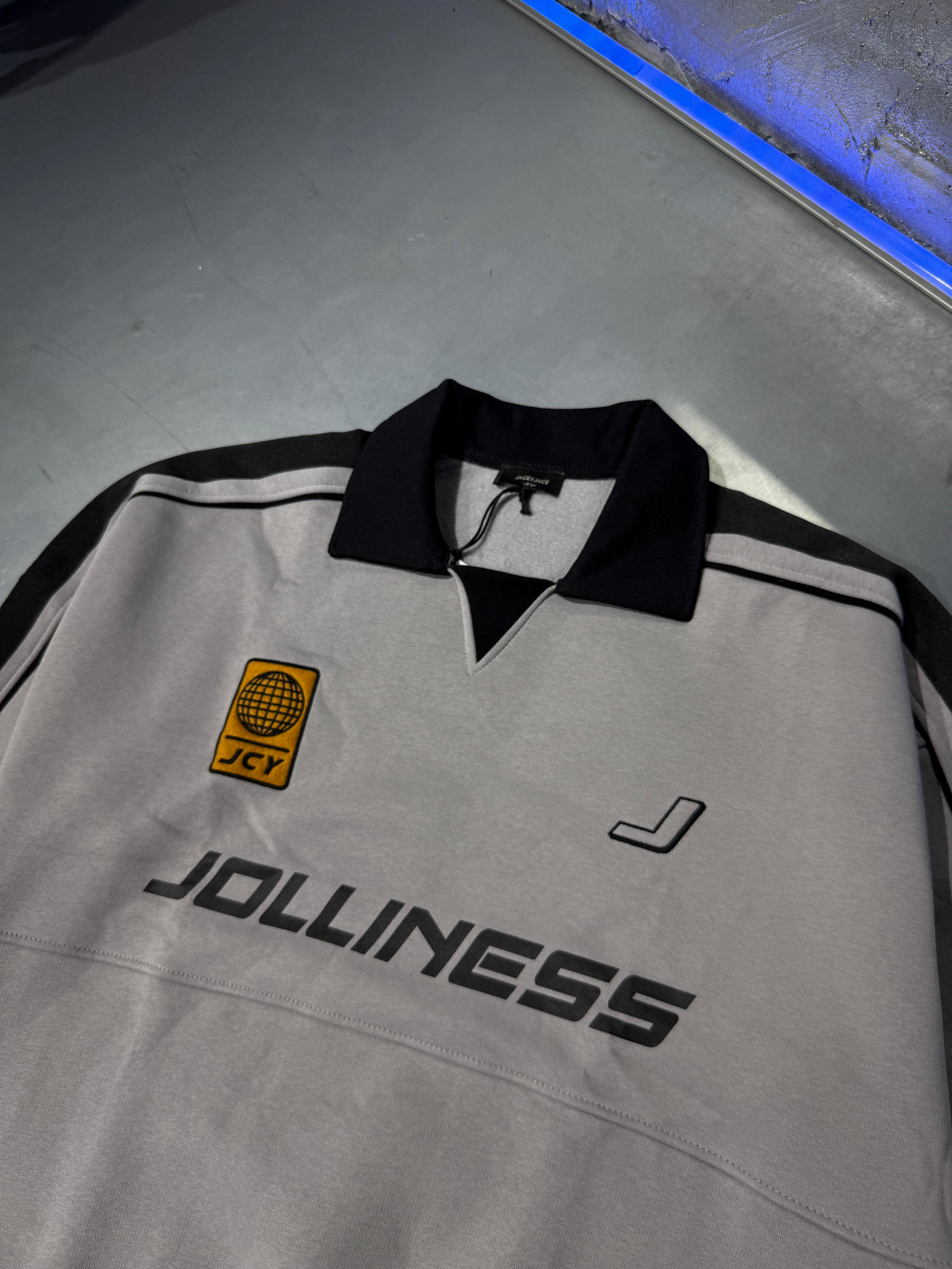 Jcy Jolliness Polo Sweatshirt Şardonlu