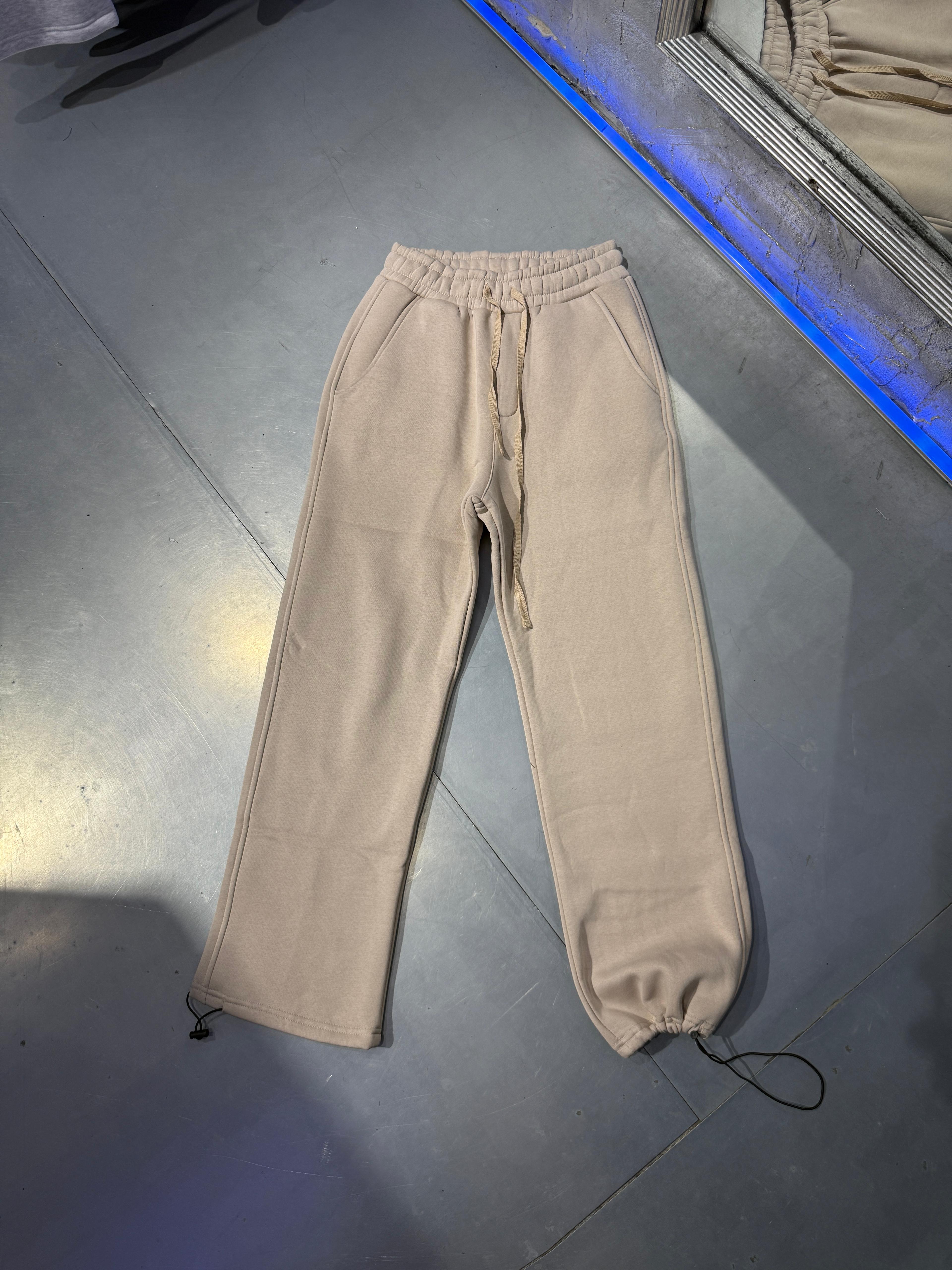 Baggy Eşofman Şardonlu Paçası ayarlanabilir