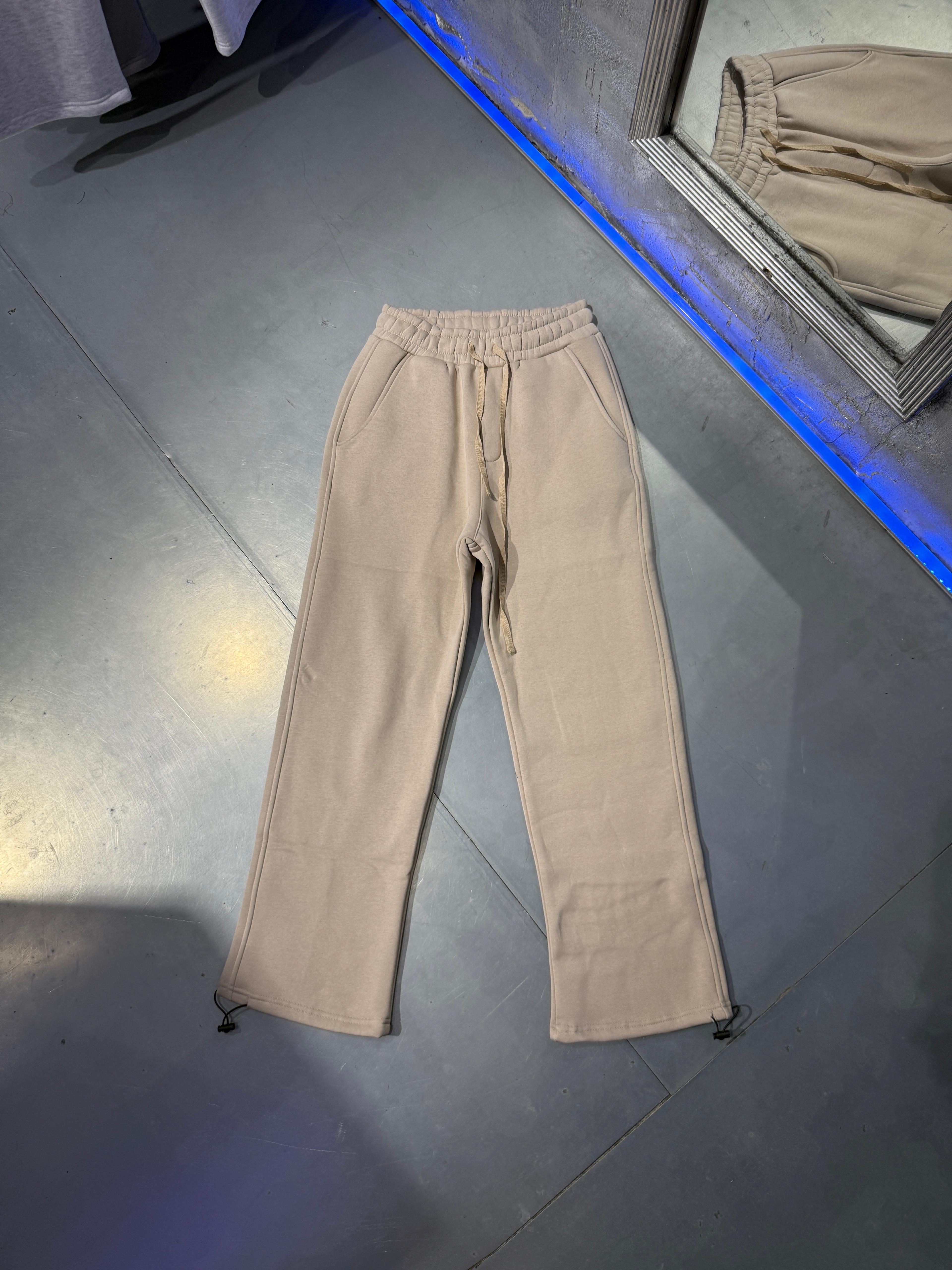 Baggy Eşofman Şardonlu Paçası ayarlanabilir