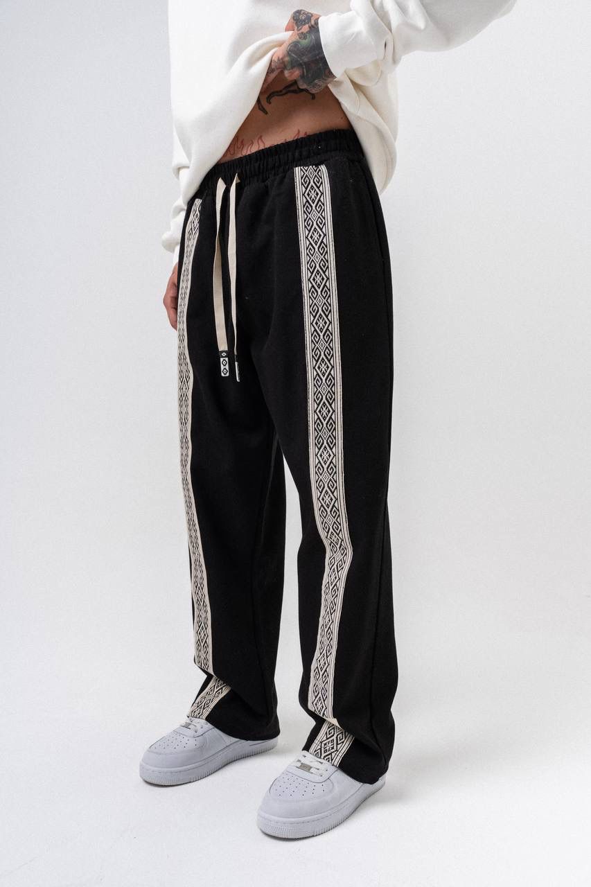 Ethnic Desenli Baggy Eşofman
