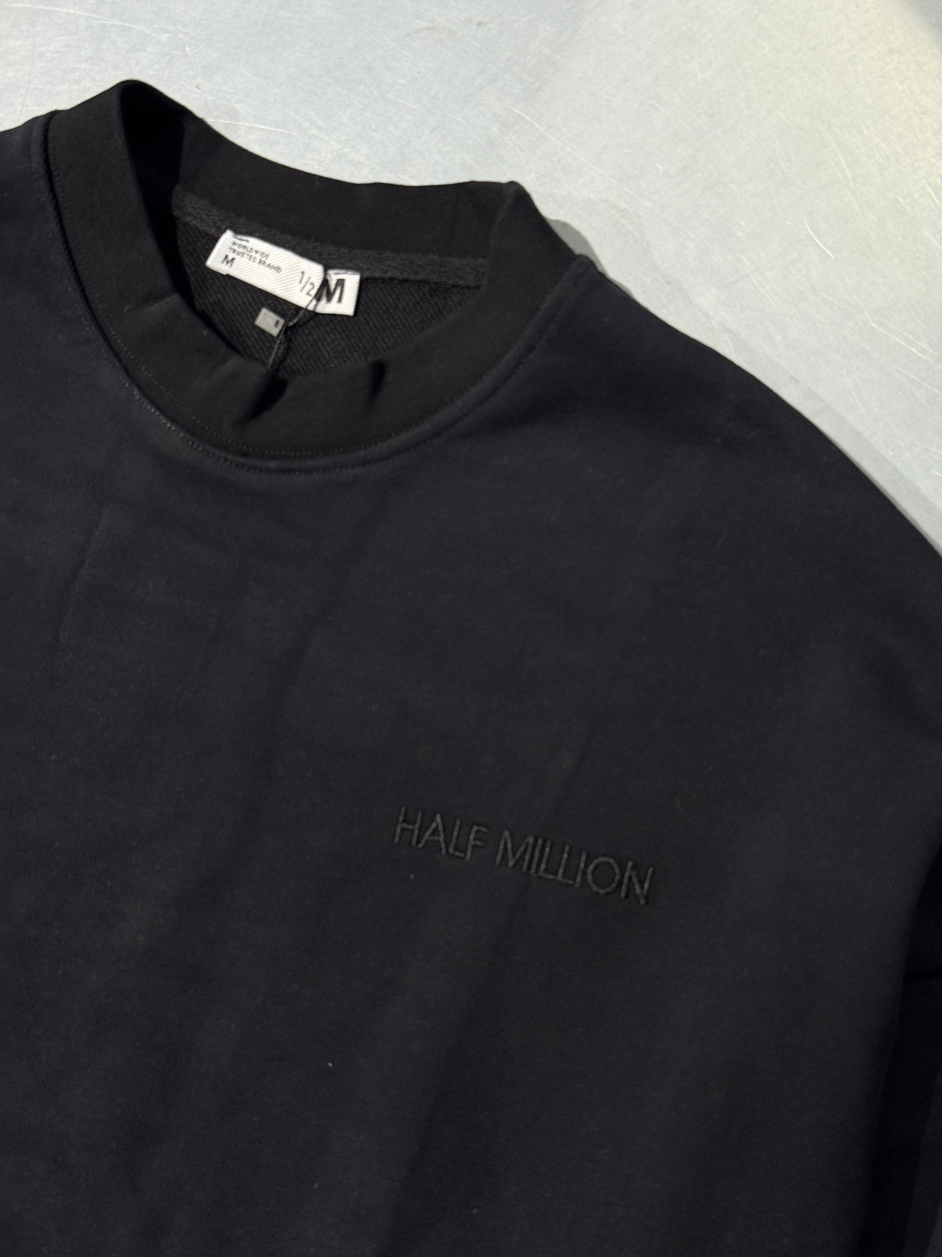 Half Milion Baskılı Oversize Sweatshirt