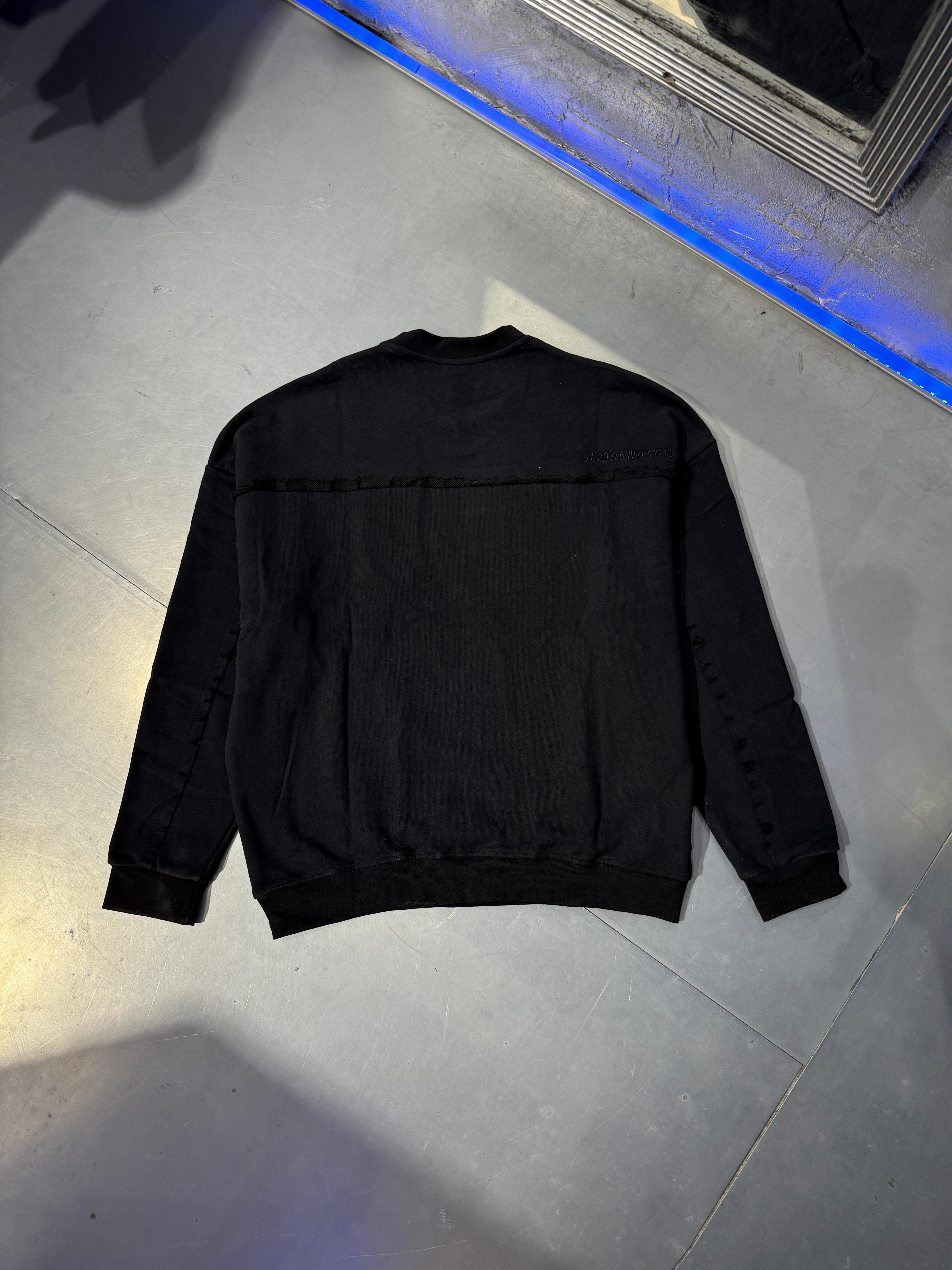 Half Milion Baskılı Oversize Sweatshirt