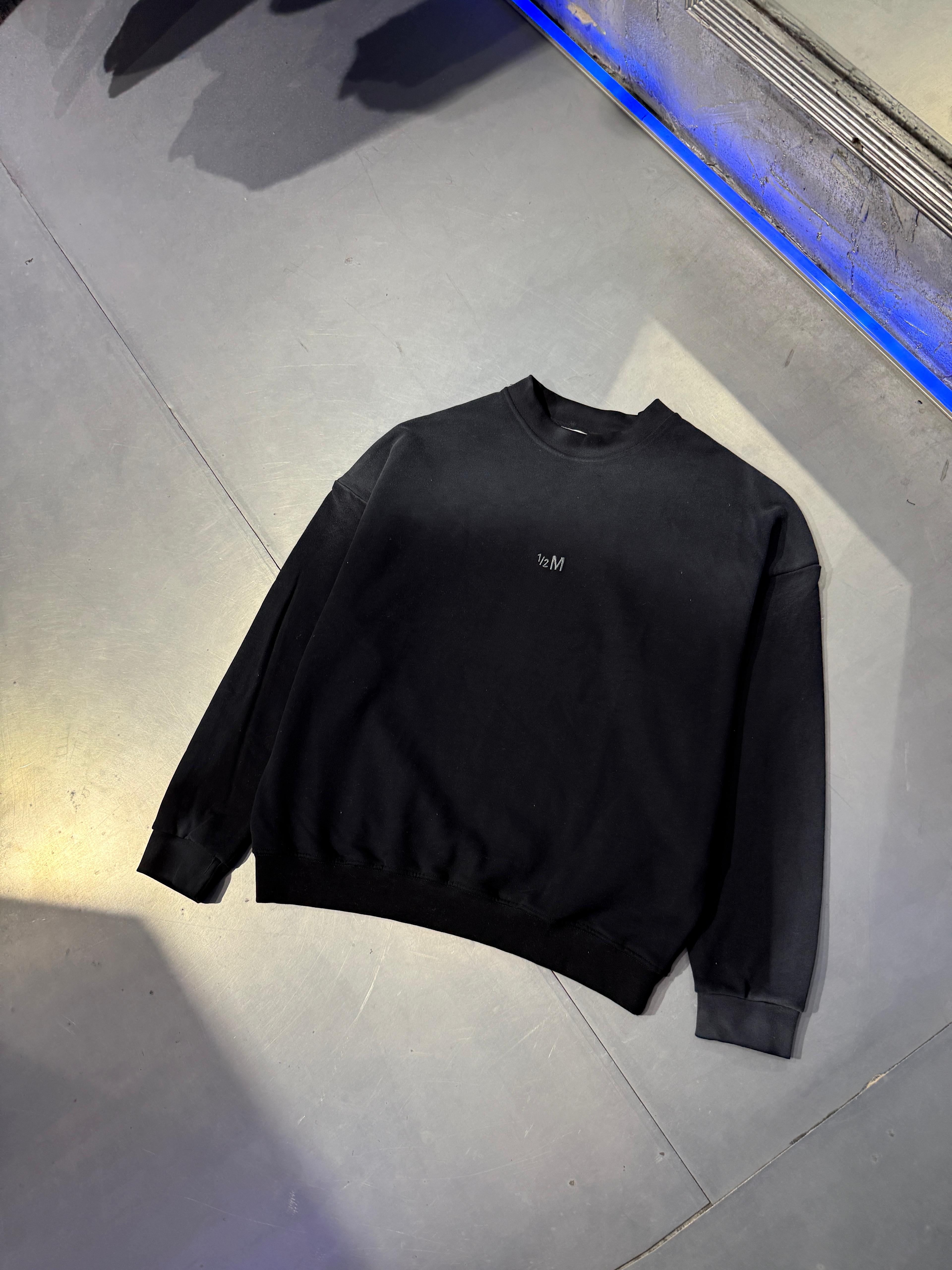 1/2 Pm Minimal Baskılı Oversize T-Shirt
