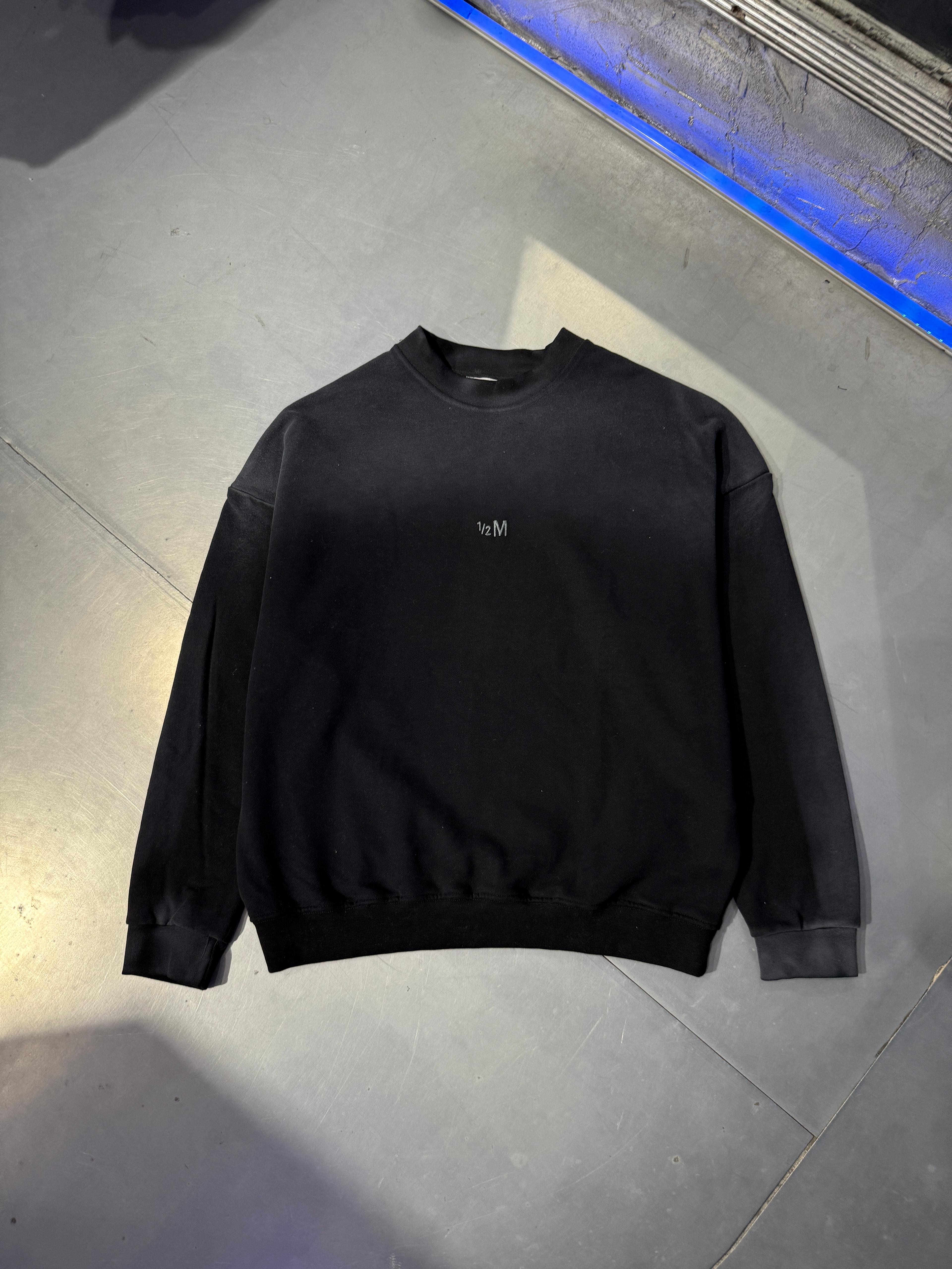 1/2 Pm Minimal Baskılı Oversize T-Shirt