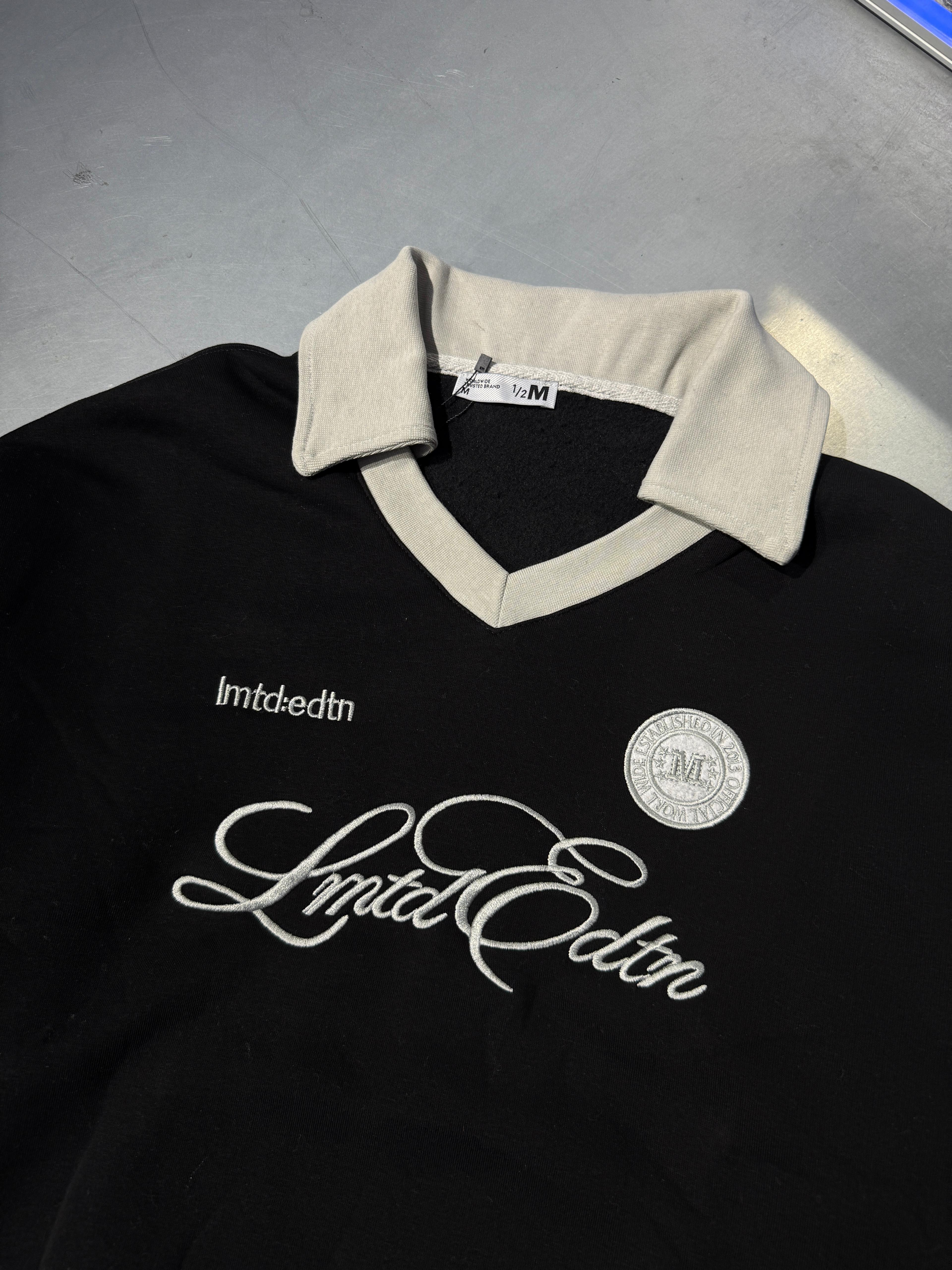 Old Money Polo Yaka Oversize Sweatshirt