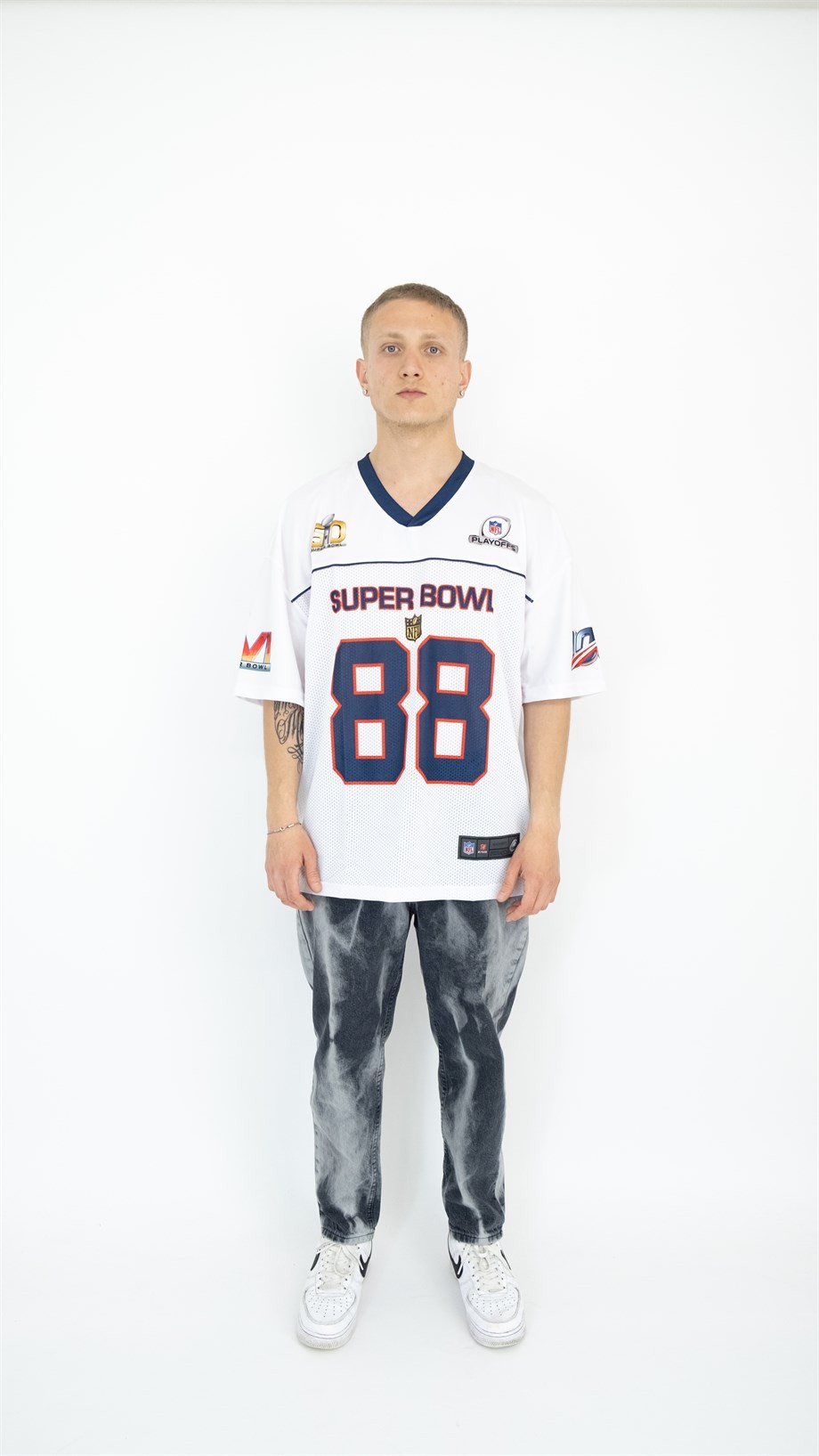 Oversize Old School Super Bowl 88 Jersey