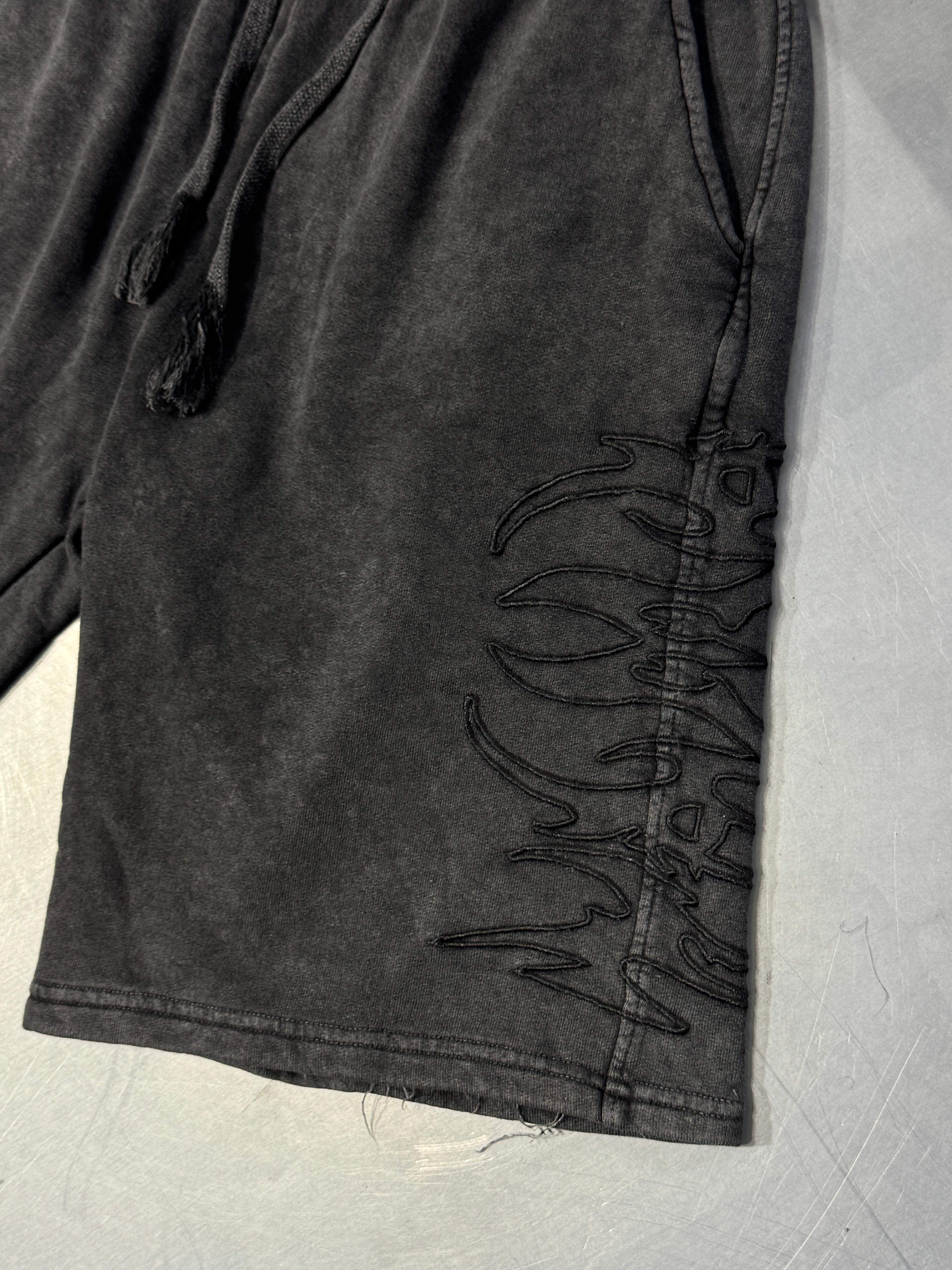 Shadowburn 3 İplik Acid Wash Şort