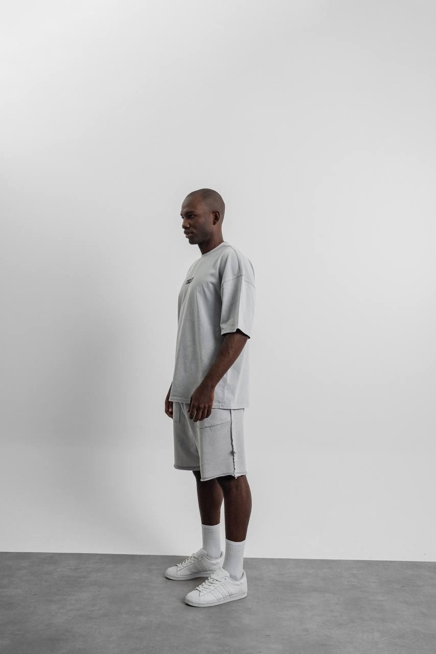 Racing Yıkamalı Oversize T-Shirt
