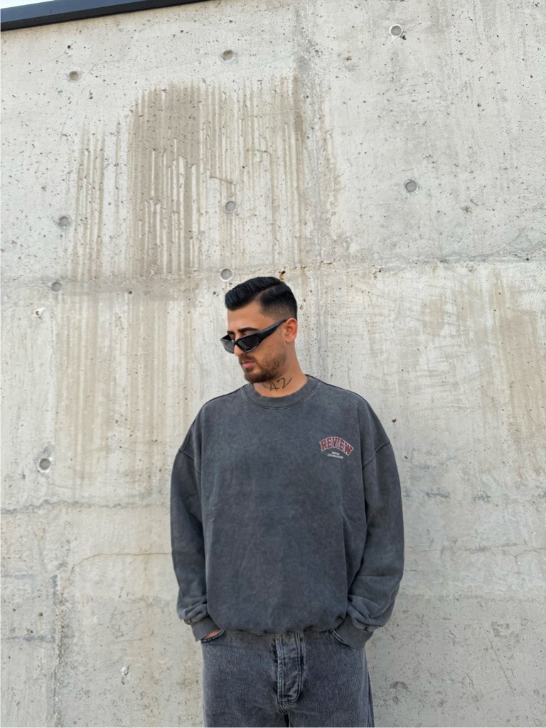 Acid Wash Review Never Sweatshirt