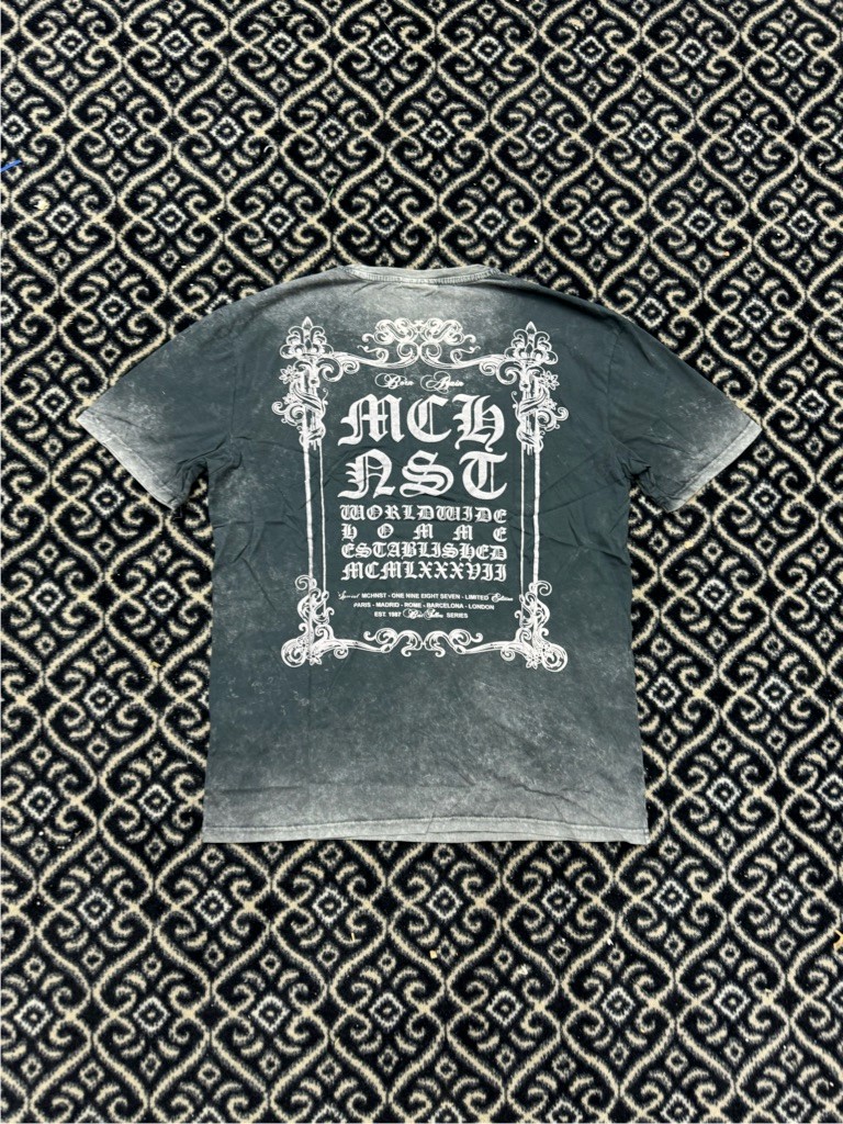 Regular Acid Wash Mchnst T-Shirt