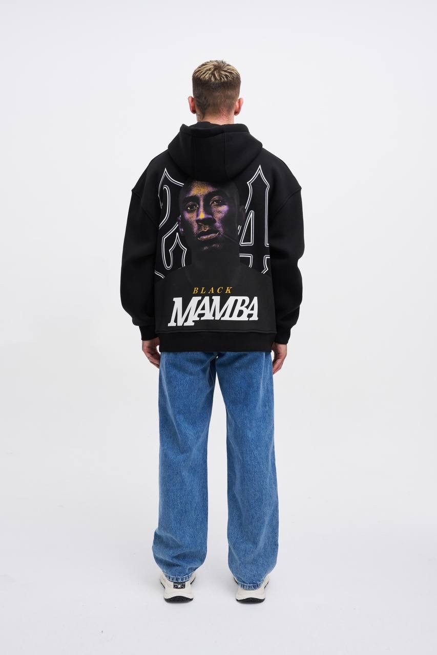 Black Mamba Şardonlu Hoodie