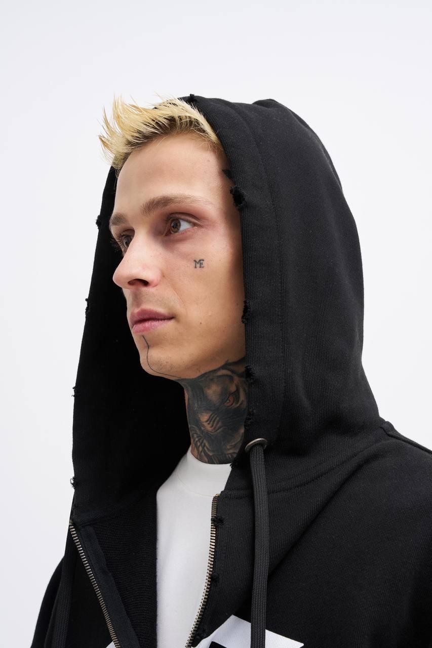 M Logo Zip Hoodie Premium