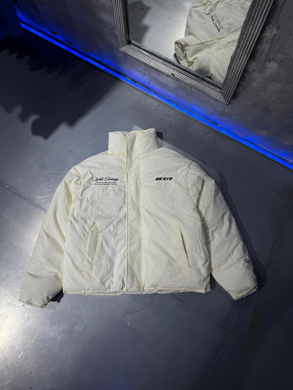 Legacy 1984 Oversize Ekru Şişme Mont